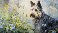 Thumbnail for Yorkie In The Garden