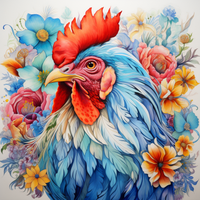 Thumbnail for Mesmerizing Pretty Rooster