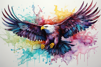 Thumbnail for Watercolor Eagle