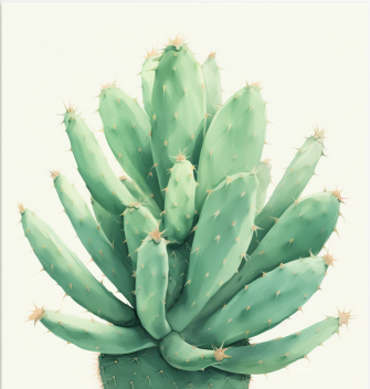 Sweet And Simple Cacti