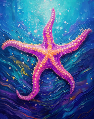 Wishing On A Purple Starfish