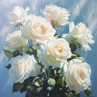 Thumbnail for Pure, Vibrant And White Roses