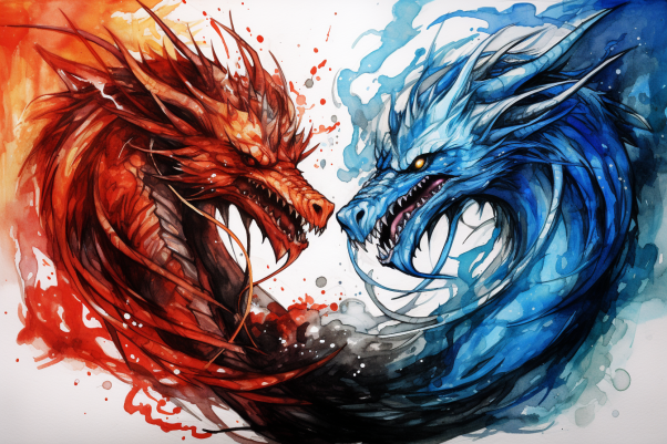Fire And Ice Dragons