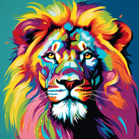 Thumbnail for Lion Pop Art