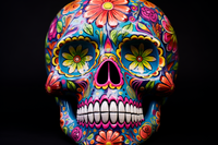 Thumbnail for Day Of The Dead Skull  Diamond Painting Kits