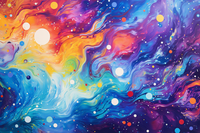 Thumbnail for Pretty Rainbow Galaxy  Diamond Painting Kits