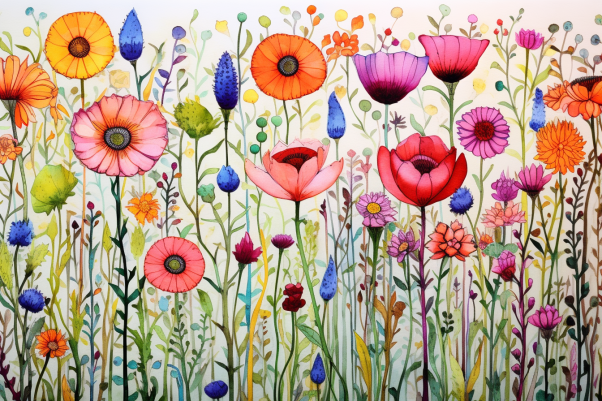 Amazing Wildflowers  Diamond Painting Kits