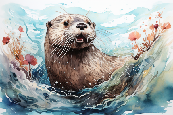 Pretty Playful Otter