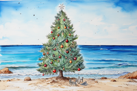 Thumbnail for Beautiful Sea And Christmas Tree