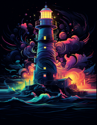 Thumbnail for Lighthouse In A Dark Storm