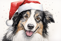 Thumbnail for Happy Christmas Australian Shepherd