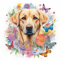 Thumbnail for Featuring A Labrador And Butterflies
