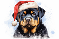 Thumbnail for Christmas Rottweiler