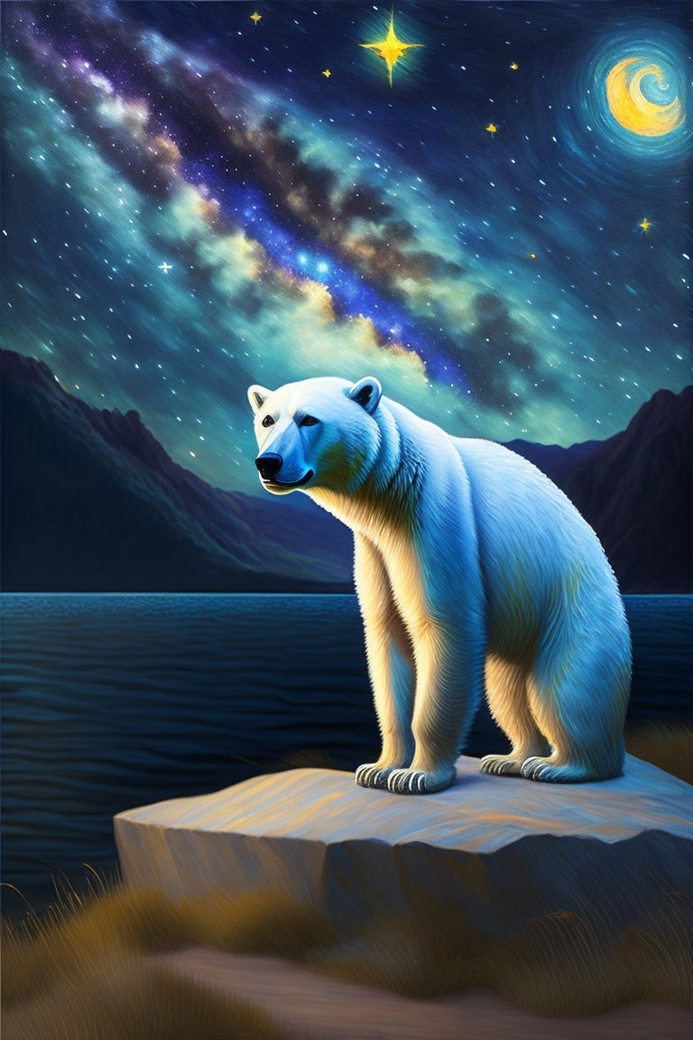 Polar Bear On The Lookout