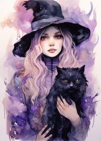 Thumbnail for Young Witch And Cat