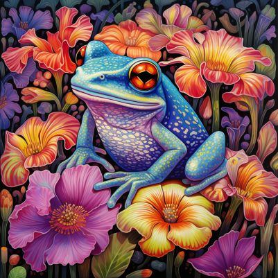 Mesmerizing Frog