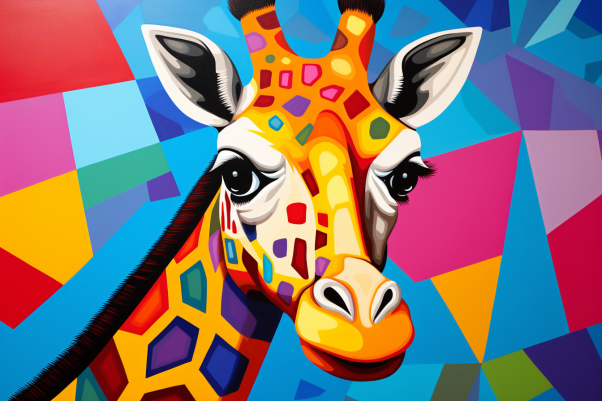 Color Pop Giraffe