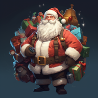 Thumbnail for Proud Santa And His Many Gifts