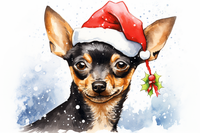 Thumbnail for Sweet Christmas Miniature Pinscher