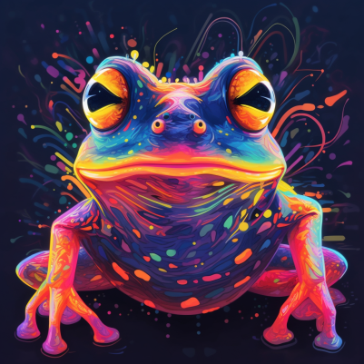 Neon Frog