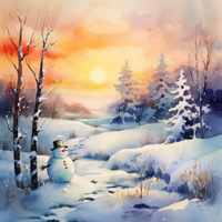 Thumbnail for Snowman In The Snow