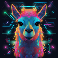 Thumbnail for Pretty Neon Llama