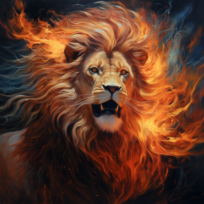 Lion Of Fire