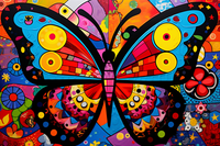 Thumbnail for Bold Butterfly  Diamond Painting Kits