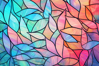 Thumbnail for Graceful Pastel Colored Stained Glass  Diamond Painting Kits