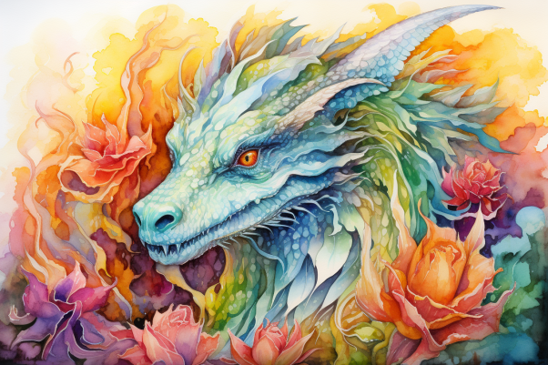 Pretty Zen Dragon