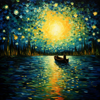 Thumbnail for Rowboat Under A Bright Full Moon