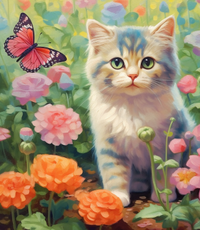 Thumbnail for Dream Kitten In The Garden