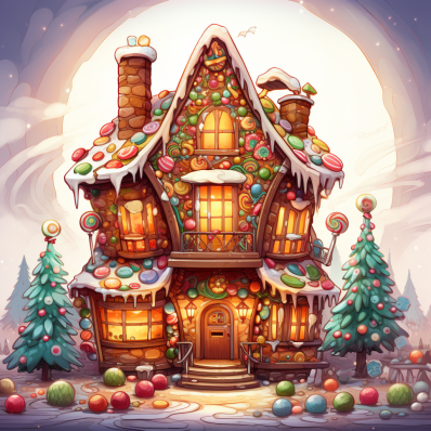 Christmas Gingerbread House