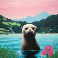 Thumbnail for Otter In Calm Water