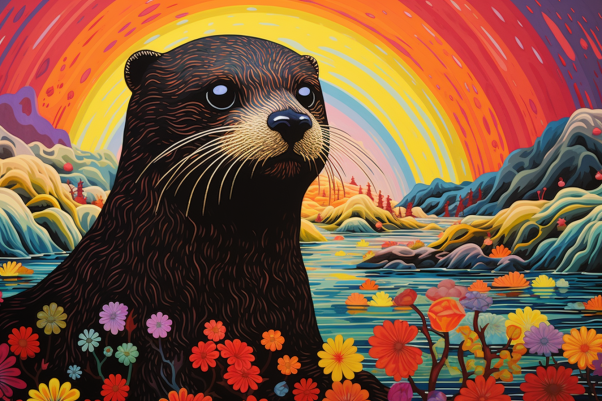 Wow Otter Diamond Painting Kits