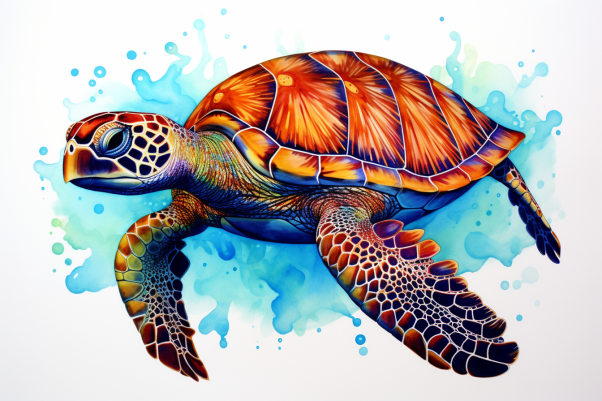 Simply Sweet Sea Turtle  Diamond Painting Kits