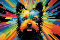 Thumbnail for Bold Colorful Pup  Diamond Painting Kits