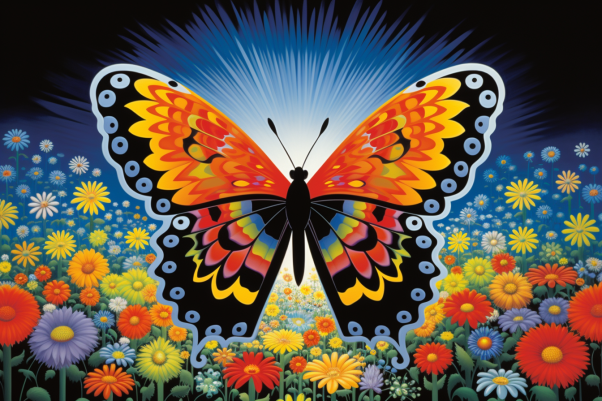 Bold Fun Butterfly  Diamond Painting Kits