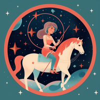 Thumbnail for A Lofi Girl With Good Vibe Orbs On Her Horse