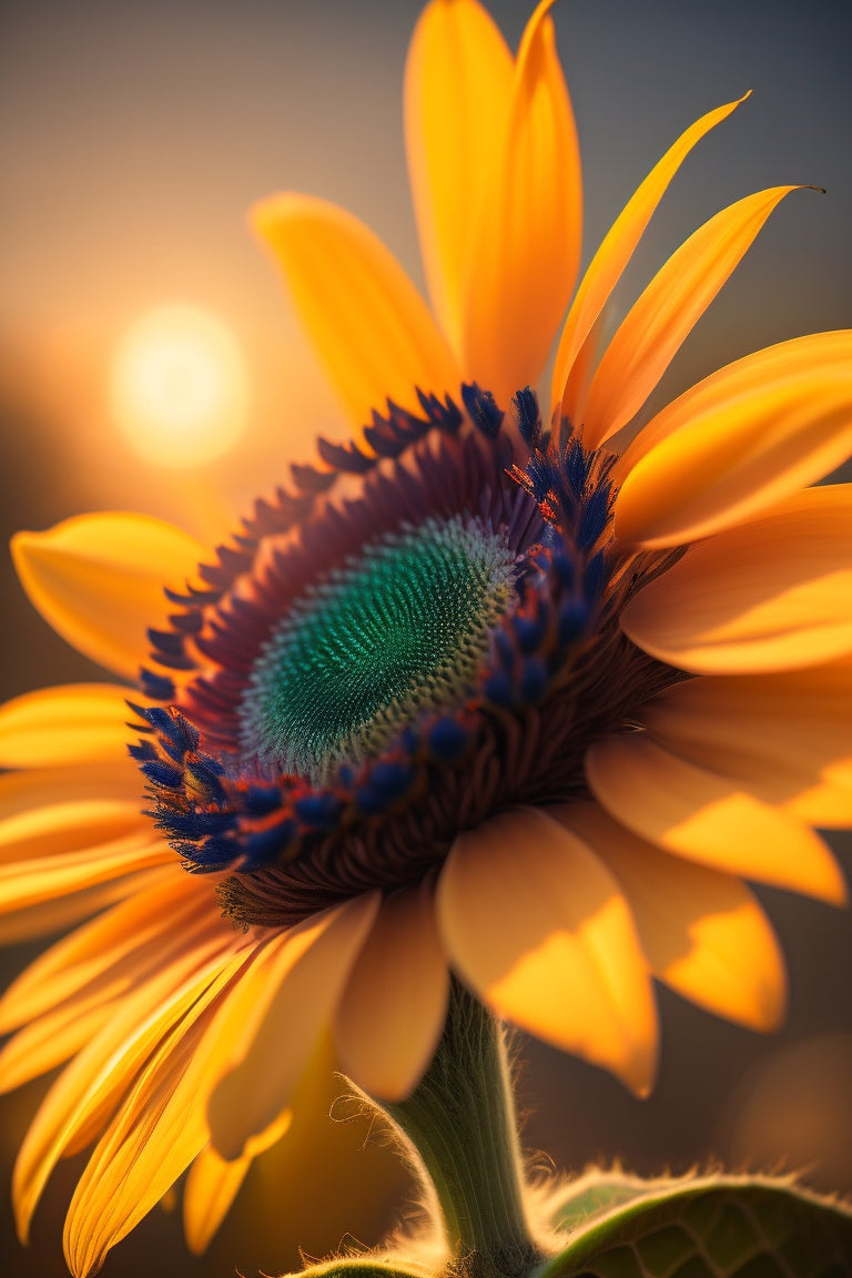 Beautiful And Bright Sunflower