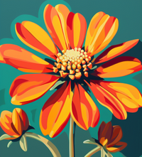 Thumbnail for Fun Yellow And Orange Flower