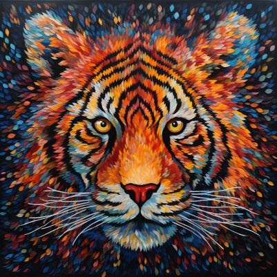 Colorburst Tiger