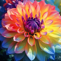 Thumbnail for Dahlia Of Many Colors