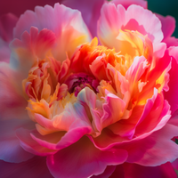 Thumbnail for Orange And Pink Peonie