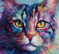 Thumbnail for Striking Painted Kitty
