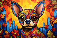 Thumbnail for Abstract Chihuahua In The Fall