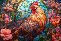 Thumbnail for Featuring A Stainedglass Rooster