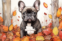 Thumbnail for French Bulldog In The Fall
