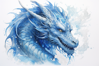 Thumbnail for Ice Blue Dragon