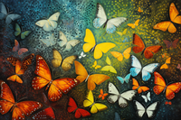 Thumbnail for Butterfly Haze   Diamond Painting Kits